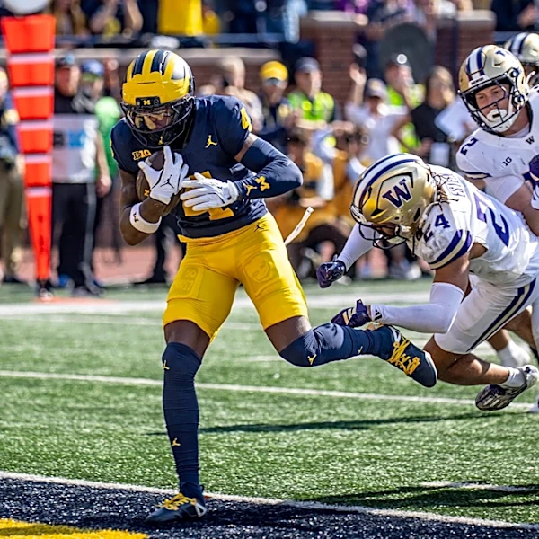 Michigan football offense showing explosive progress