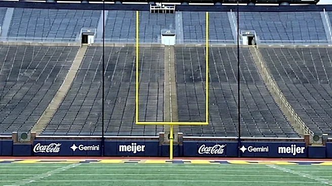 Michigan Stadium breaks tradition with new ads