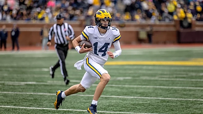 Michigan football backup QB battle remains 'neck-and-neck'