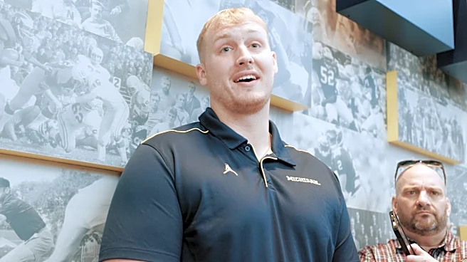 Evan Link embracing new role on Michigan football offensive line