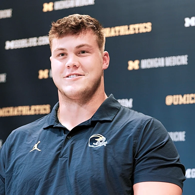 Blake Frazier details major transformation ahead of Michigan season