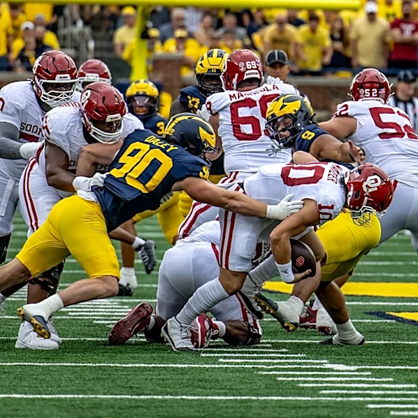Michigan cracks Yahoo Sports top 10 after upset win over Oklahoma