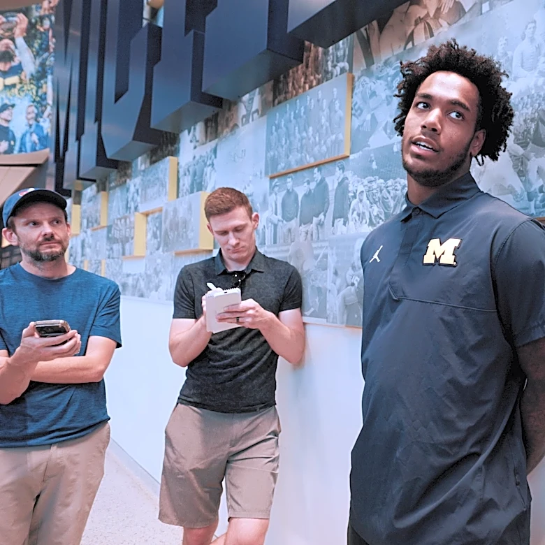 Michigan's Nate Marshall reveals off-field issues that held him back