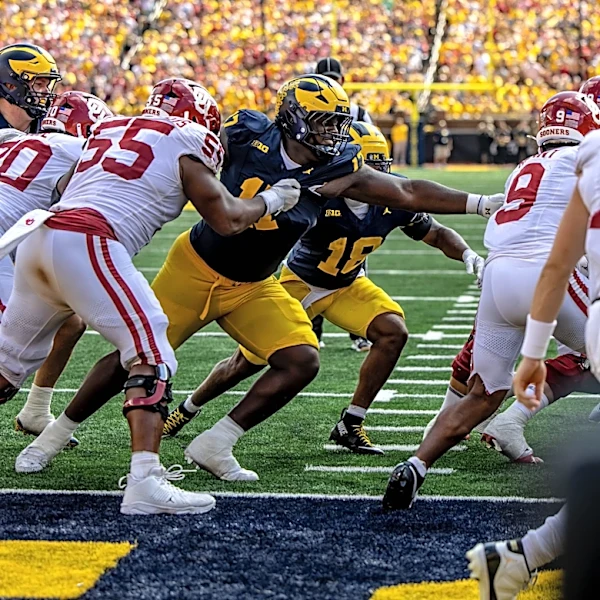 Enow Etta reveals Michigan's mindset entering Oklahoma upset
