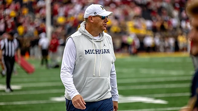 Jim Harding takes blame for Michigan line struggles