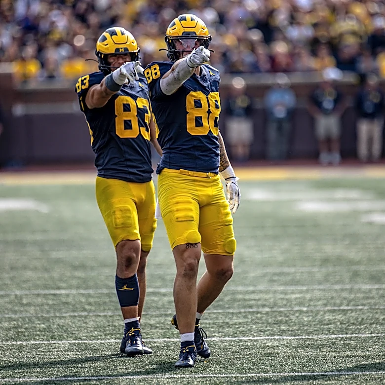 Michigan TE Zack Marshall apologizes for leaked messages about offense