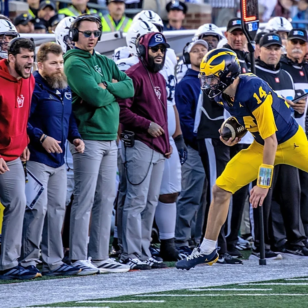 Kyle Whittingham explains Michigan's rushing surge with Tommy Carr