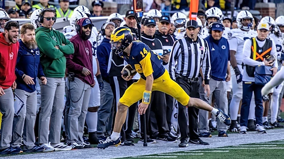 Kyle Whittingham explains Michigan's rushing surge with Tommy Carr