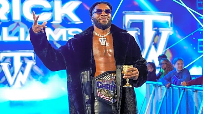 Trick Williams WWE SmackDown Reaction Surprised Company Officials
