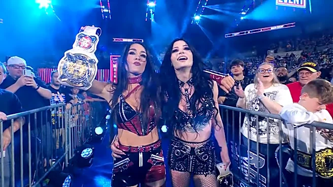 Paige & Brie Bella Hang On To Women's Tag Titles Following WWE SNME