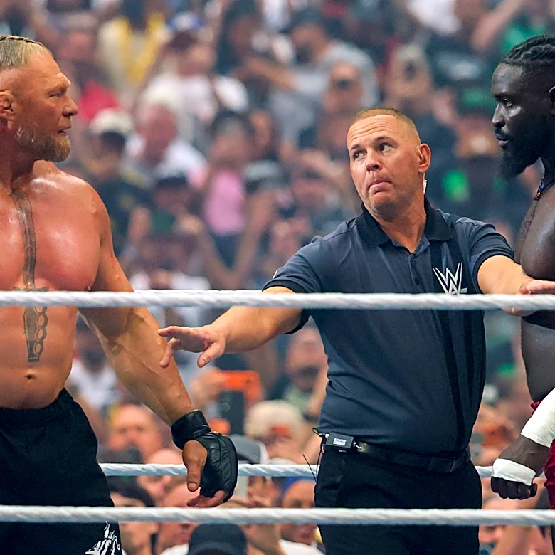 Backstage Report On WWE's Long-Term Creative Plans For Brock Lesnar & Oba Femi Feud