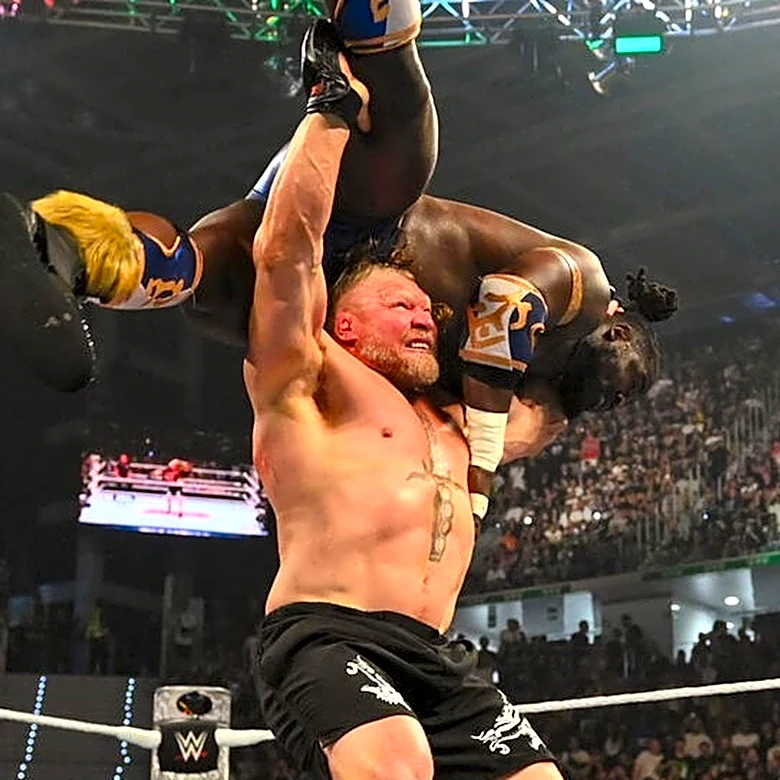 WWE HOFer Eric Bischoff Calls Extended Brock Lesnar Vs. Oba Femi Feud 'Clunky As Hell'