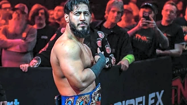 Mustafa Ali Taps Out KC Navarro In TNA Impact Main Event To Keep International Title