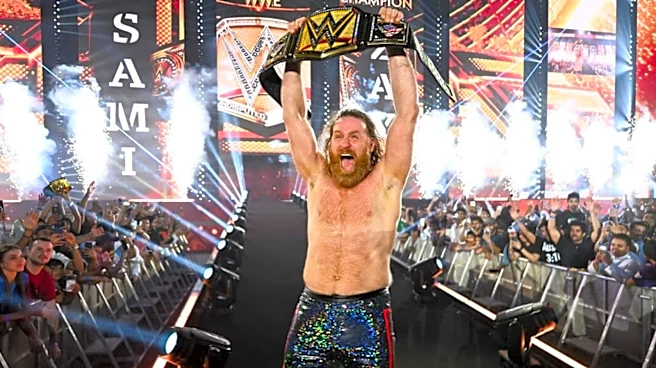 Sami Zayn Offers Ecstatic Reaction To First WWE World Title Win