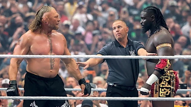 Oba Femi And Brock Lesnar To Battle In Huge Stipulation Match At WWE SummerSlam
