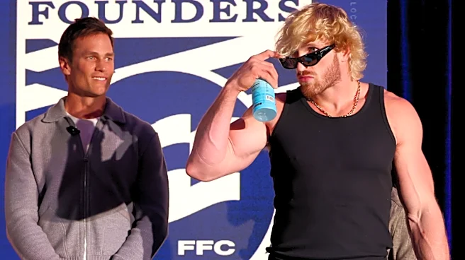Former NFL Quarterback Tom Brady Slaps WWE Star Logan Paul During FanaticsFest
