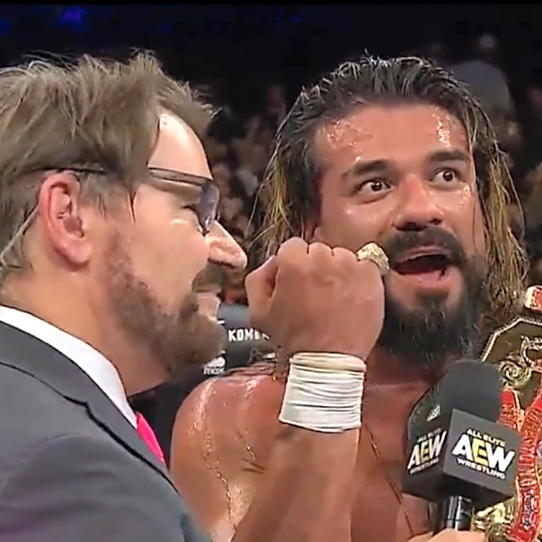 Andrade El Idolo Defends AEW National Title, Relishes In 'Screwing' Don Callis