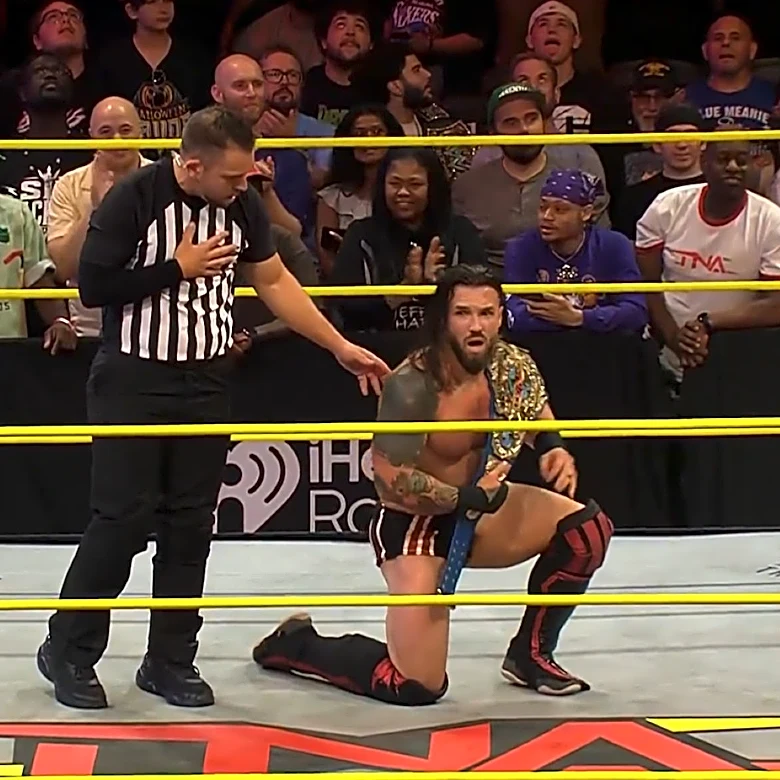 Order 4's Jason Hotch Upsets Mustafa Ali To Win International Title On TNA Impact