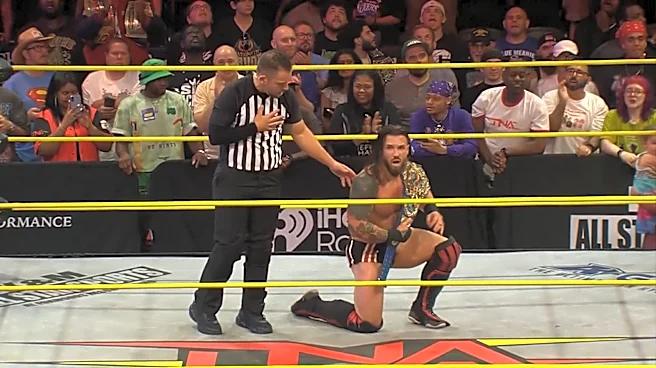 Order 4's Jason Hotch Upsets Mustafa Ali To Win International Title On TNA Impact