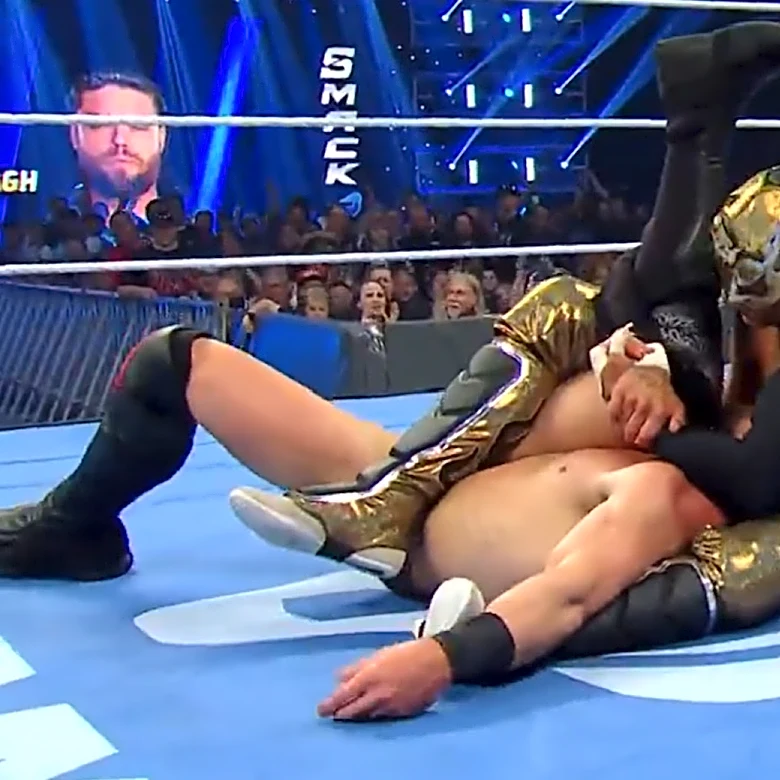 Rey Fenix Defends AAA Cruiserweight Title On WWE SmackDown With Assist From Danhausen