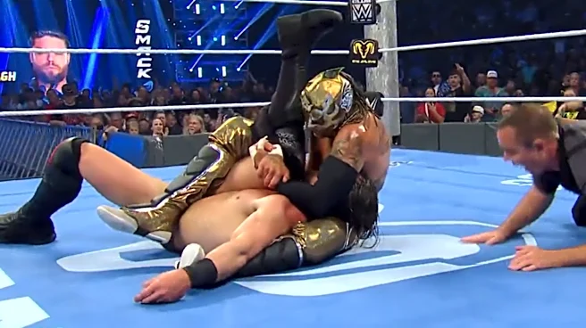Rey Fenix Defends AAA Cruiserweight Title On WWE SmackDown With Assist From Danhausen