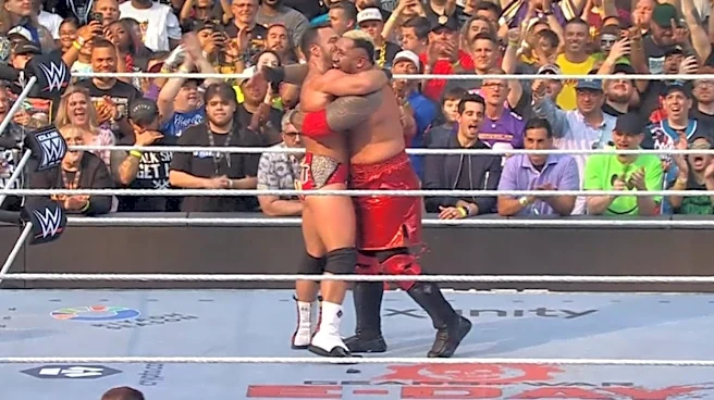 LA Knight, Solo Sikoa And Royce Keys Conquer The Bloodline At WWE SummerSlam 2026