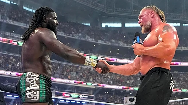 Bully Ray Witnessed Backstage Interaction Between WWE's Brock Lesnar & Oba Femi