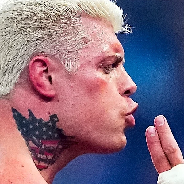 WWE's Cody Rhodes Says Neck Tattoo Is 'Greatest Regret' Of His Life