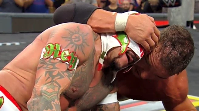 Chad Gable Defeats Rey Mysterio, Wins First WWE Men's IC Title Defense On Raw