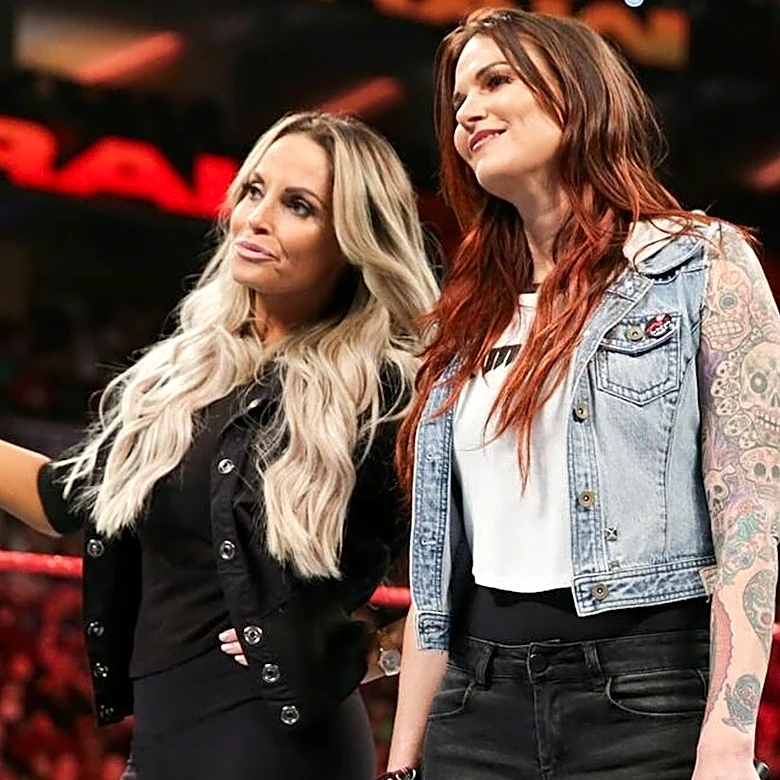 WWE's Trish Stratus Recalls Early Chemistry With Friend & In-Ring Rival Lita