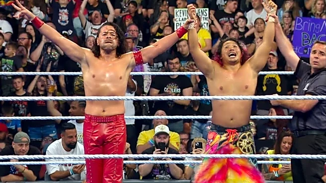 Bakusai (Shinsuke Nakamura & Kyoki) Win WWE SmackDown Debut, Stare Down MFTs