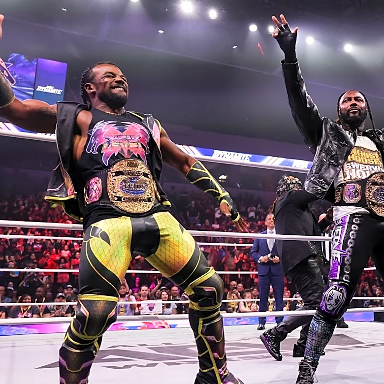 Swerve Strickland & New Level Overcome Conglomeration In AEW Trios Title Match