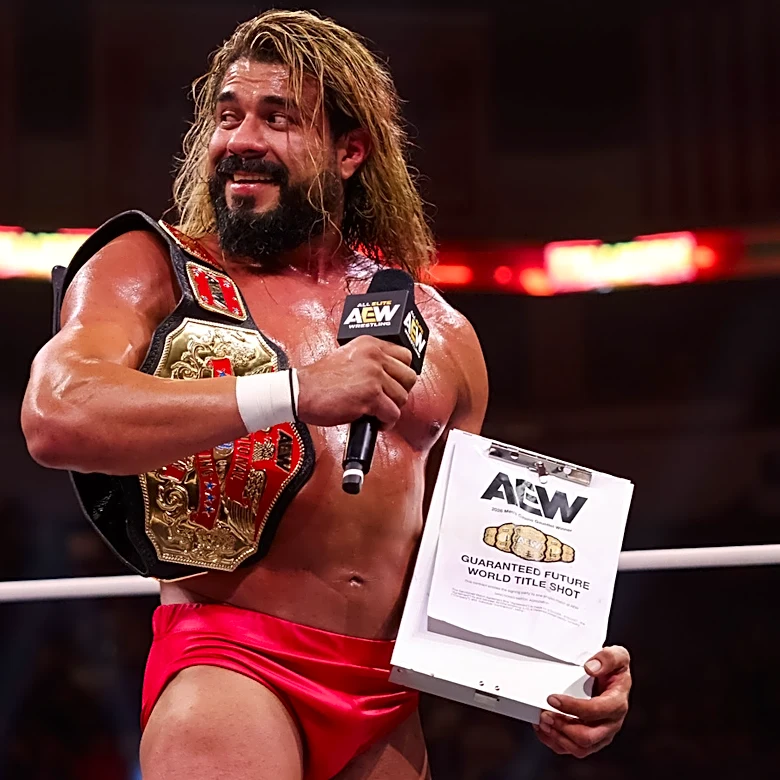 AEW National Champion Andrade Fulfills Promised Weekly Title Defense