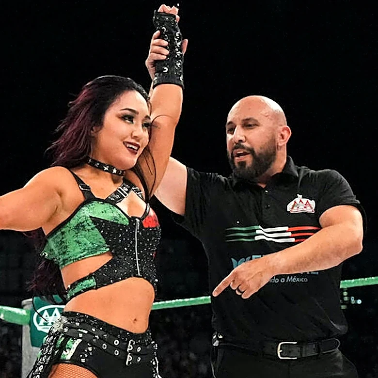 WWE's Roxanne Perez Promises To Take Over AAA After TripleMania Win