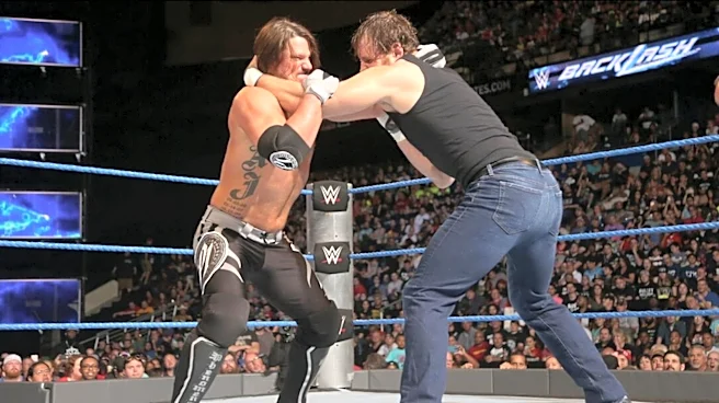 AJ Styles Recalls Winning WWE Championship From Current AEW Star Jon Moxley