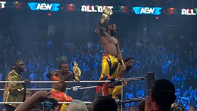 Swerve Strickland, New Level Retain AEW World Trios Titles At All Out 2026