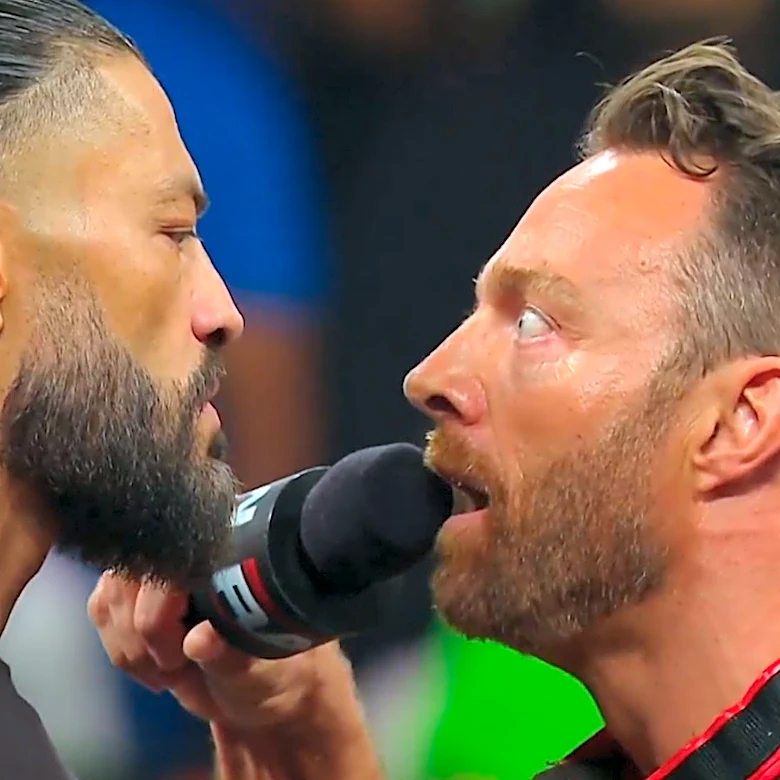 LA Knight Calls Roman Reigns 'Manufactured Corporate Puppet Industry Plant' On WWE Raw