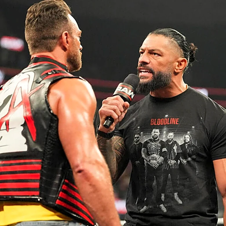 Backstage News On Response To WWE Raw Promo Segment Between LA Knight & Roman Reigns