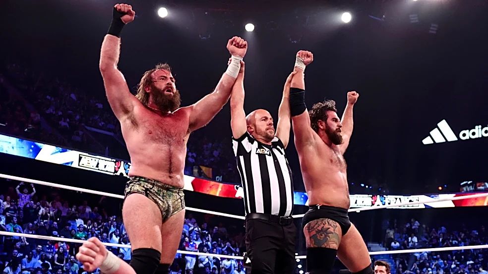 Davis & Doyle Dominate AEW World Tag Champions To Earn Title Match
