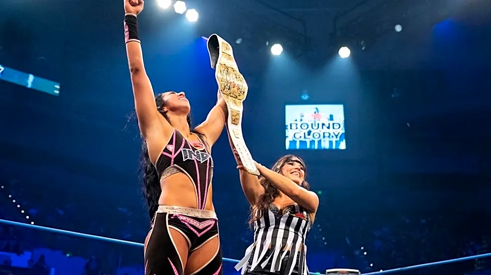 Indi Hartwell Retains KO Title Against Former Champ Xia Brookside On TNA Impact