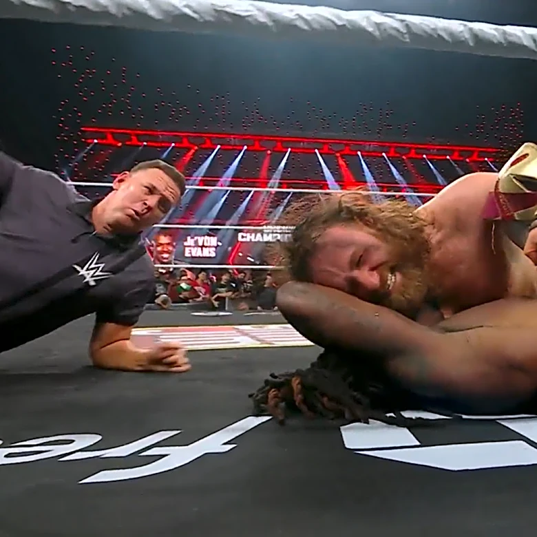 Sami Zayn Defeats Je'Von Evans In Impromptu Undisputed WWE Title Match On Raw