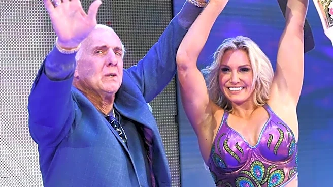 WWE's Charlotte Flair Reveals Advice That's Helped Her Accept Her Dad's Social Media