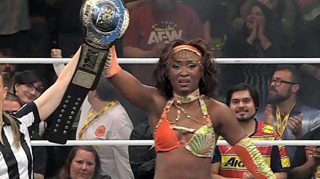 Queen Aminata Dethrones Persephone, Claims AEW TBS Title In Dynamite Main Event