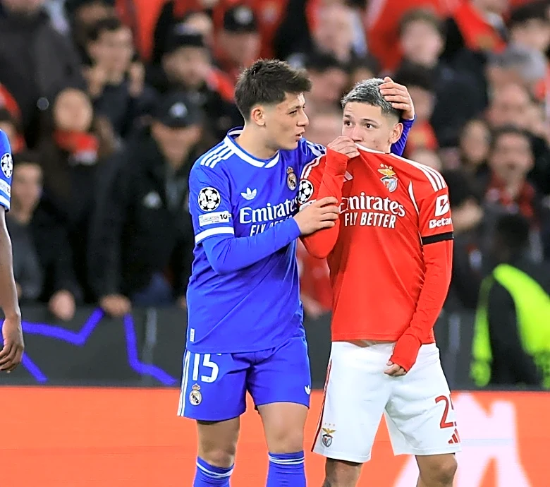 Prestianni dice que fue sancionado "sin pruebas" por incidente con Vinícius Jr