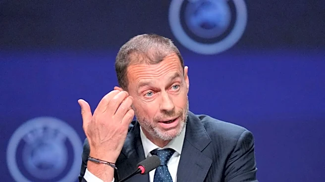 Ceferin amenaza a Italia con quitarle la Eurocopa 2032 si no renueva sus estadios
