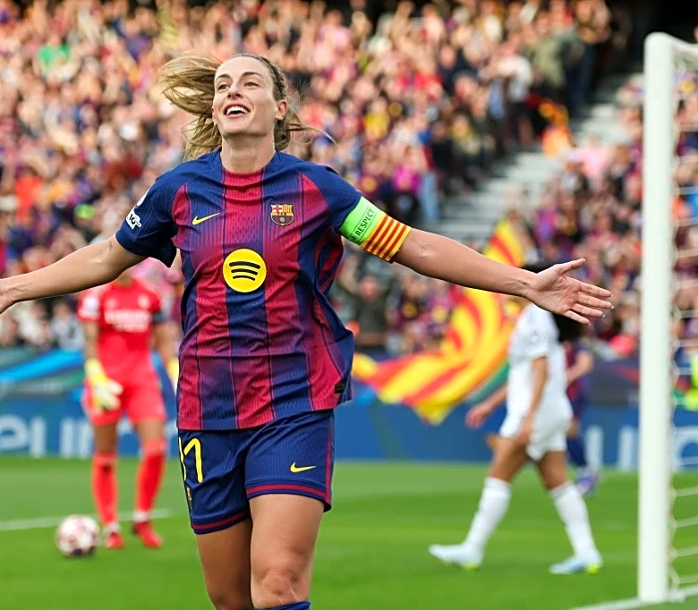 Barça femenino consuma la humillación al Real Madrid y se mete en semis de Champions