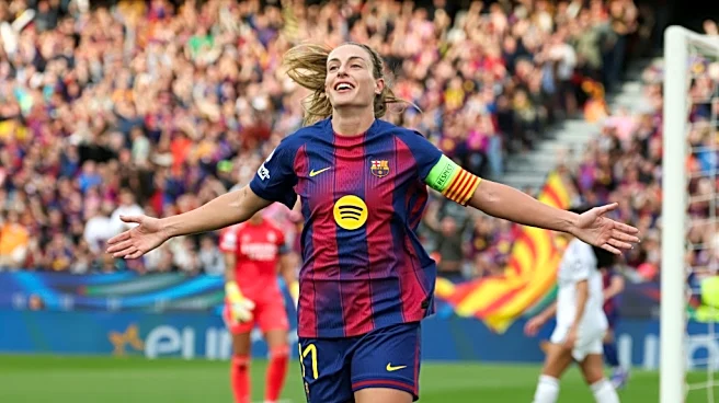 Barça femenino consuma la humillación al Real Madrid y se mete en semis de Champions