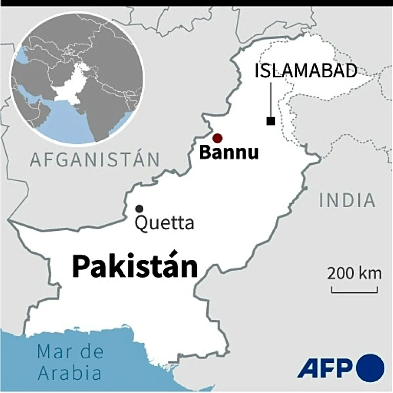 Cinco muertos en un atentado suicida en Pakistán
