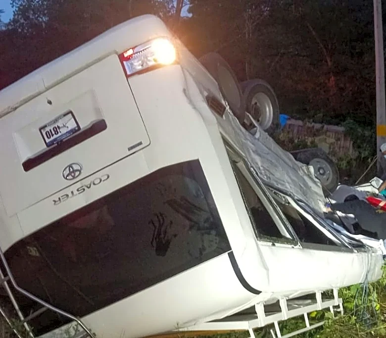 Al menos ocho muertos deja un accidente de tránsito en Honduras