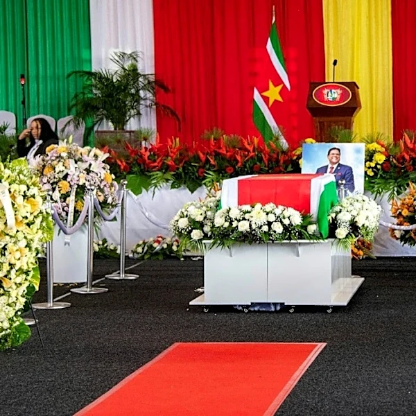 Surinam despide a su expresidente Chan Santokhi